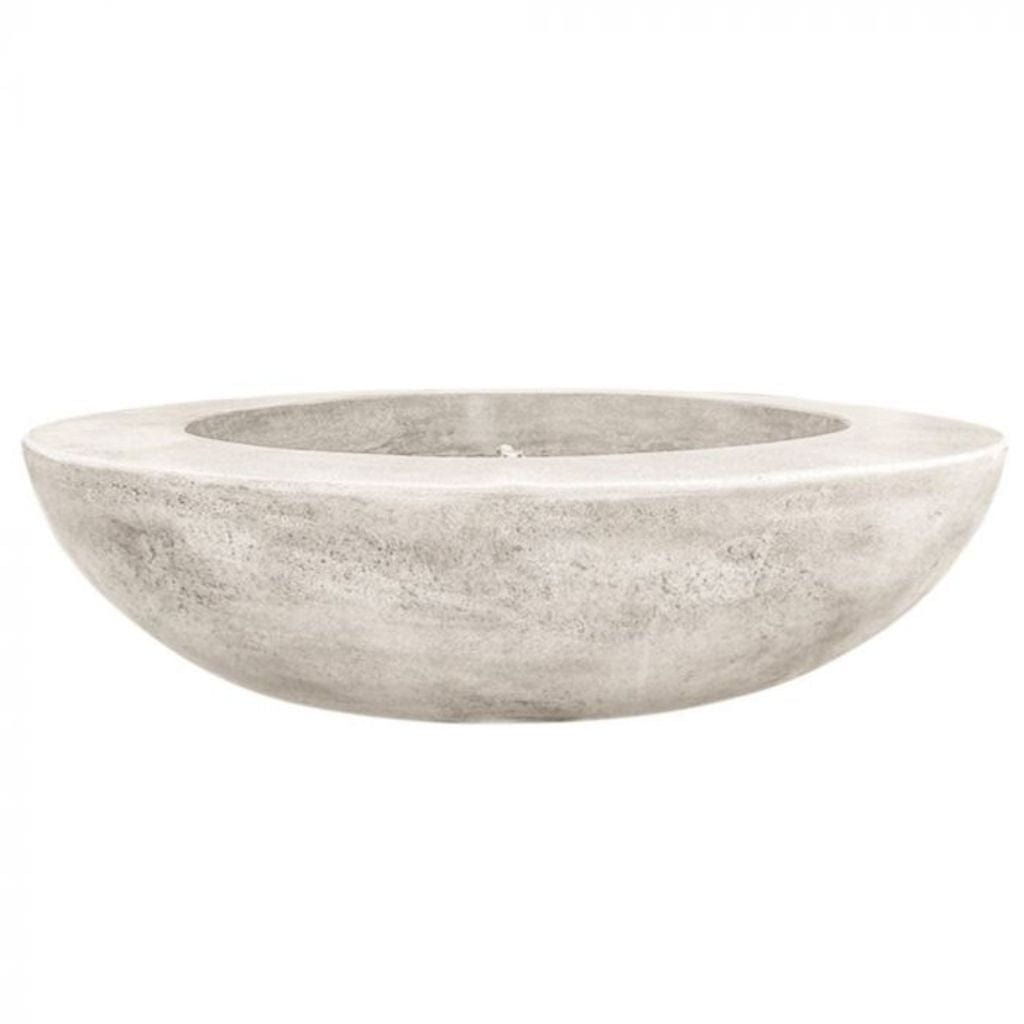 Prism Hardscapes Moderno 70 70" Natural Round Concrete Natural Gas