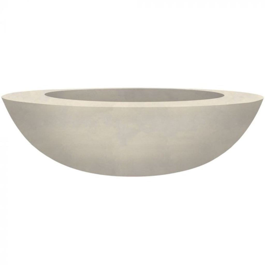 Prism Hardscapes Moderno 70 70" Coastal Round Concrete Natural Gas