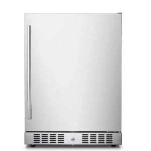 Kokomo Grills Professional Luxury 24" Outdoor Kitchen Refrigerator