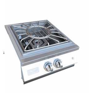 KoKoMo Grills Professional Built-in Power Burner w/ Led Lights &