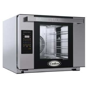 Cadco XAFT-04HS-LD Half Size Electric Convection Oven Stainless Steel