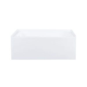 Voltaire 54 x 30 Skirted Left Drain Soaking Apron Bathtub in Glossy