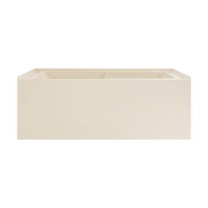 Voltaire 60" x 32" Right-Hand Drain Alcove Bathtub with Apron in