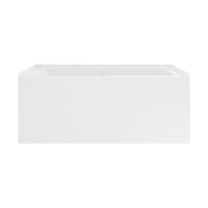 Voltaire 48" x 30" Right-Hand Drain Alcove Integrated Armrest Bathtub
