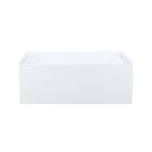 Voltaire 54 x 30 Skirted Right Drain Soaking Alcove Bathtub in Glossy