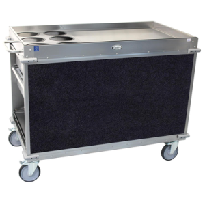 Cadco BC-3-L4 MobileServ® Beverage Cart Large