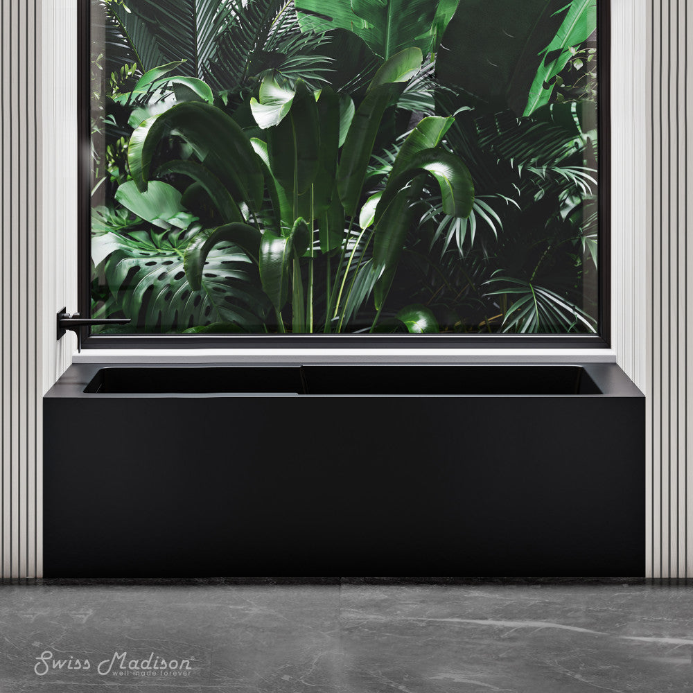 Voltaire 60 x 30 Skirted Left Drain Soaking Apron Bathtub in Matte - Image 2
