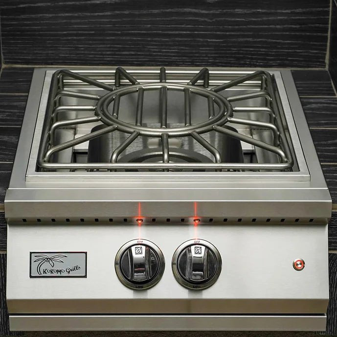 KoKoMo Grills Professional Built-in Power Burner w/ Led Lights & - Image 2