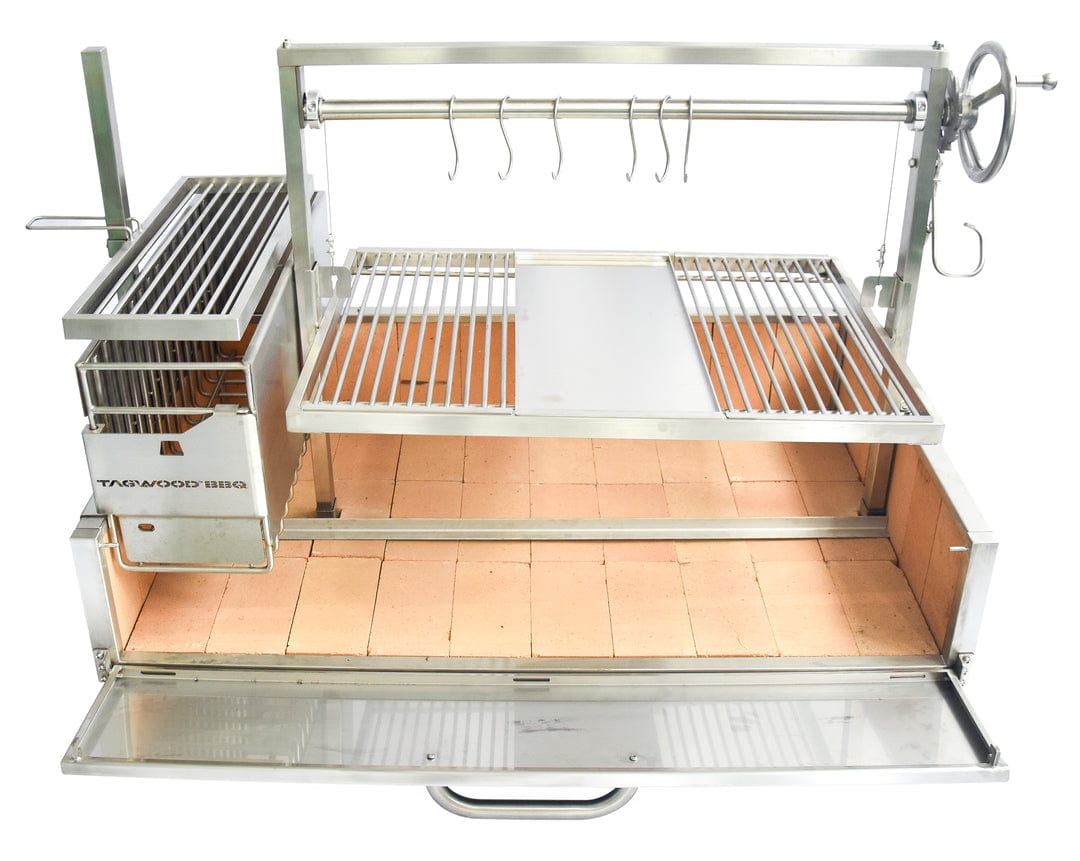 Tagwood BBQ XL Argentine Wood Fire & Charcoal Grill Built-in Grill - Image 3