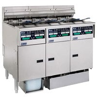 Pitco® SELV14C-3/FDA Solstice 90 lb. Reduced Oil Volume 3 Unit