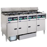 Pitco® SELV14C-4/FDA Solstice 120 lb. Reduced Oil Volume 4 Unit