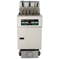 Pitco® SELV14TX-C/FD Solstice 15 lb. Reduced Oil Volume Split Pot