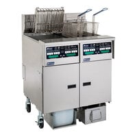 Pitco® SELV14TC-2/FDA Solstice 60 lb. Reduced Oil Volume 2 Unit Split