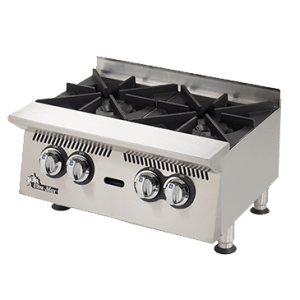 Ultra-Max 802HA Gas Hot Plate – Two Burners – Natural Gas