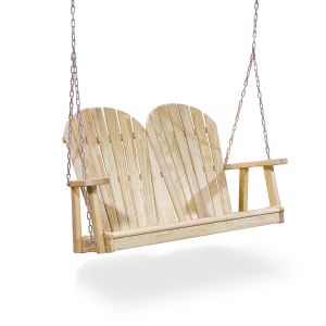 Wood Adirondack Swing