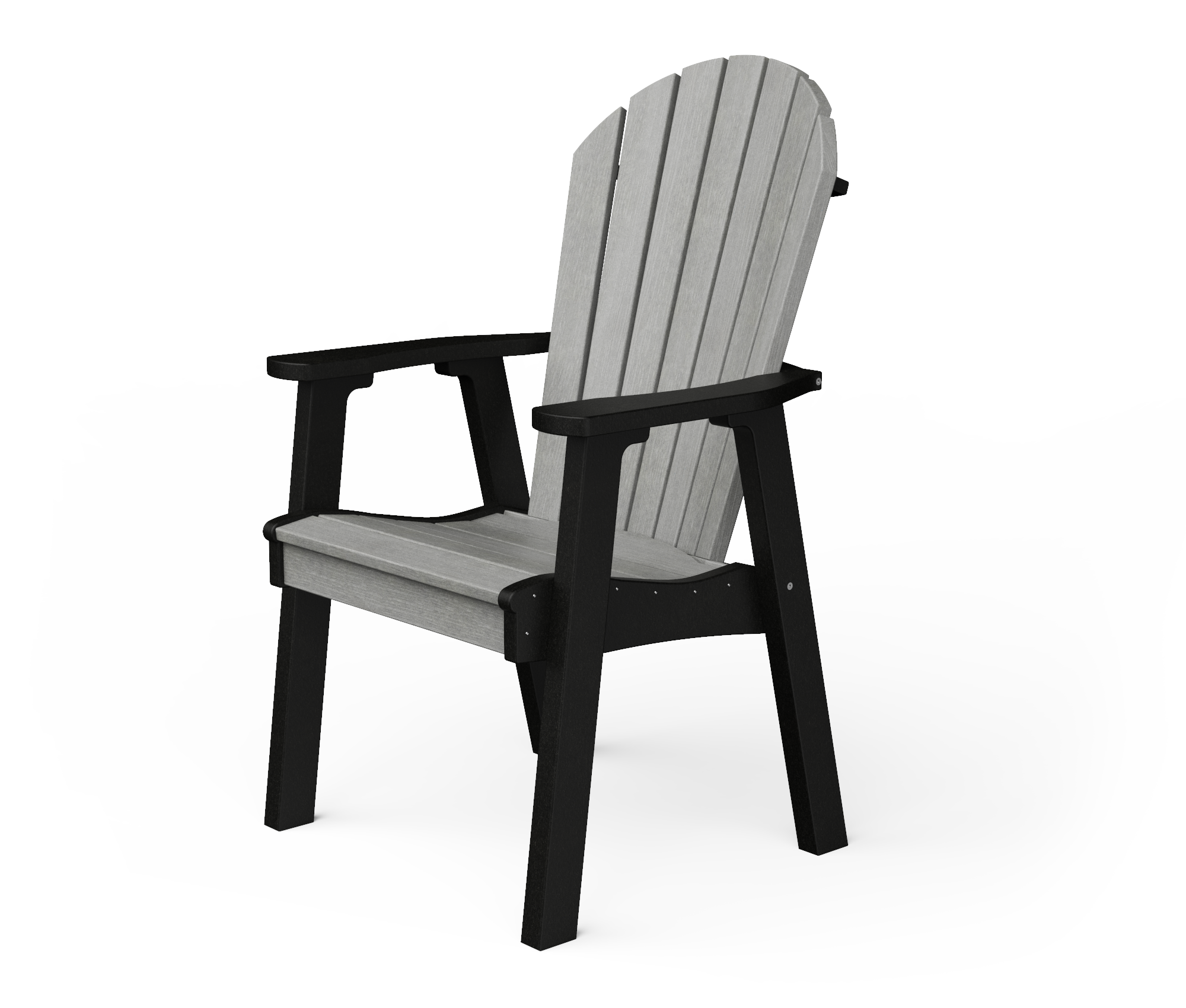 Poly Adirondack Dining Chair (Wood Grain Series)