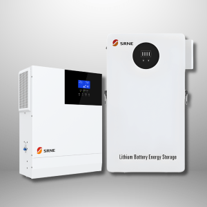 SRNE HF 5kW Off-Grid Inverter + SE05B  5.12kWh Battery Storage