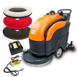 22" Battery-Powered Floor Scrubber Machine | RT50+ Lithium Warehouse