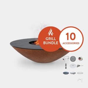 Arteflame Classic 40" Grill And Home Chef Max Bundle With 10 Grilling