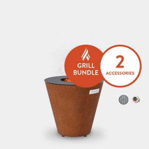 Arteflame One 20" Grill And Starter Bundle With 2 Grilling