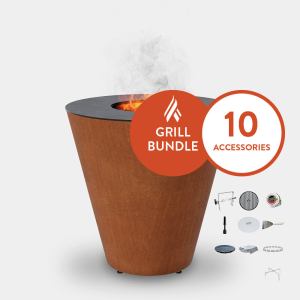 Arteflame One 30" Grill And Home Chef Max Bundle With 10 Grilling