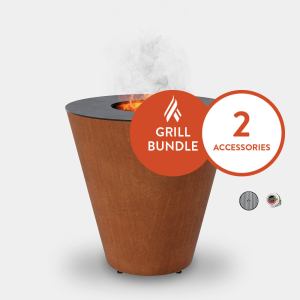 Arteflame One 30" Grill And Starter Bundle With 2 Grilling