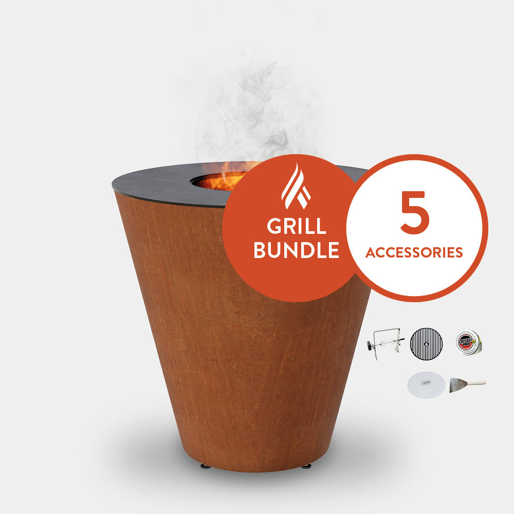 Arteflame One 30" Grill And Home Chef Bundle With 5 Grilling