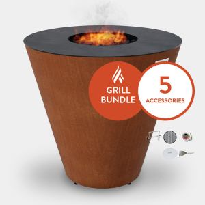 Arteflame One 40" Grill And Home Chef Bundle With 5 Grilling