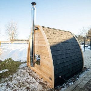 Chimney & Heat Shield set - for out the Back Wall