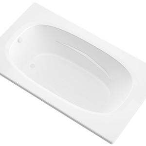 Atlantis Whirlpools Polaris 36 x 72 Rectangular Soaking Bathtub 3672PS