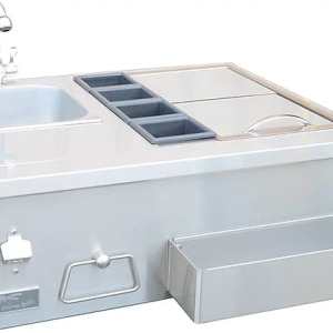 Kokomo Grills Stainless Steel Built-In Bartender Cocktail Station
