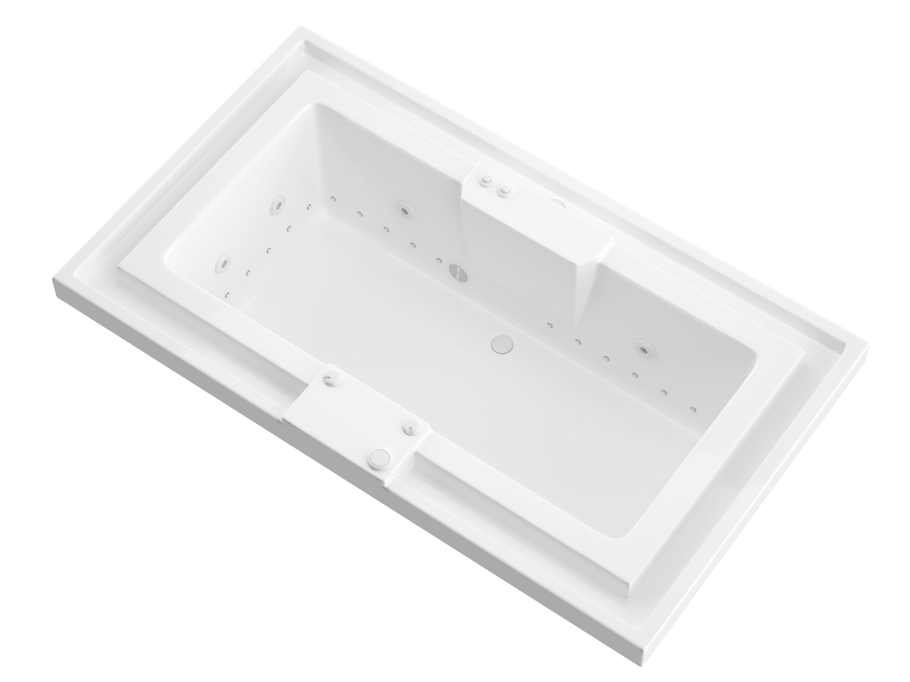 Atlantis Whirlpools Infinity 46 x 78 Endless Flow Air & Whirlpool