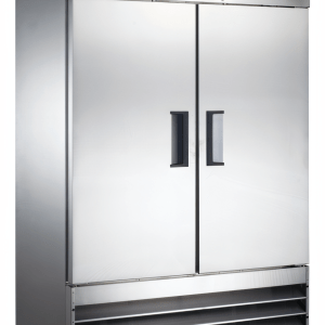 54-Inch Two-Door Reach-In Refrigerator, Self-Contained, Stainless