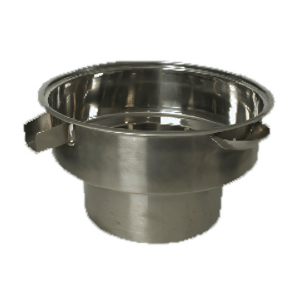 Town Equipment 52 Quart Stainless Steel Range Steamer Pot / Blanch