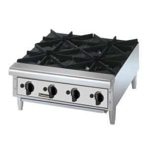 Toastmaster TMHP6 6 Burner Gas Countertop Hot Plate | 132,000 BTU