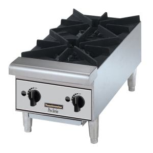 Toastmaster TMHP2 2 Burner Gas Countertop Hot Plate | 44,000 BTU