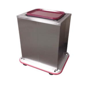 Carter-Hoffmann ETD2S1418 2-Stack Mobile Enclosed Tray Dispenser