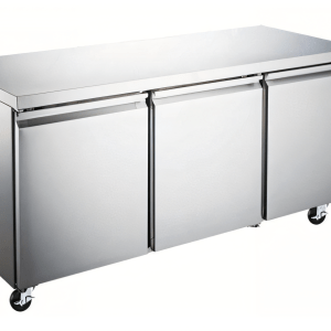 Hurakan by Equip.me 72-Inch 3-Door Stainless Steel Undercounter