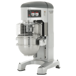 Hobart HL800-1STD 80 qt. 4 Speed Floor Mixer w/Bowl Guard | 3 HP