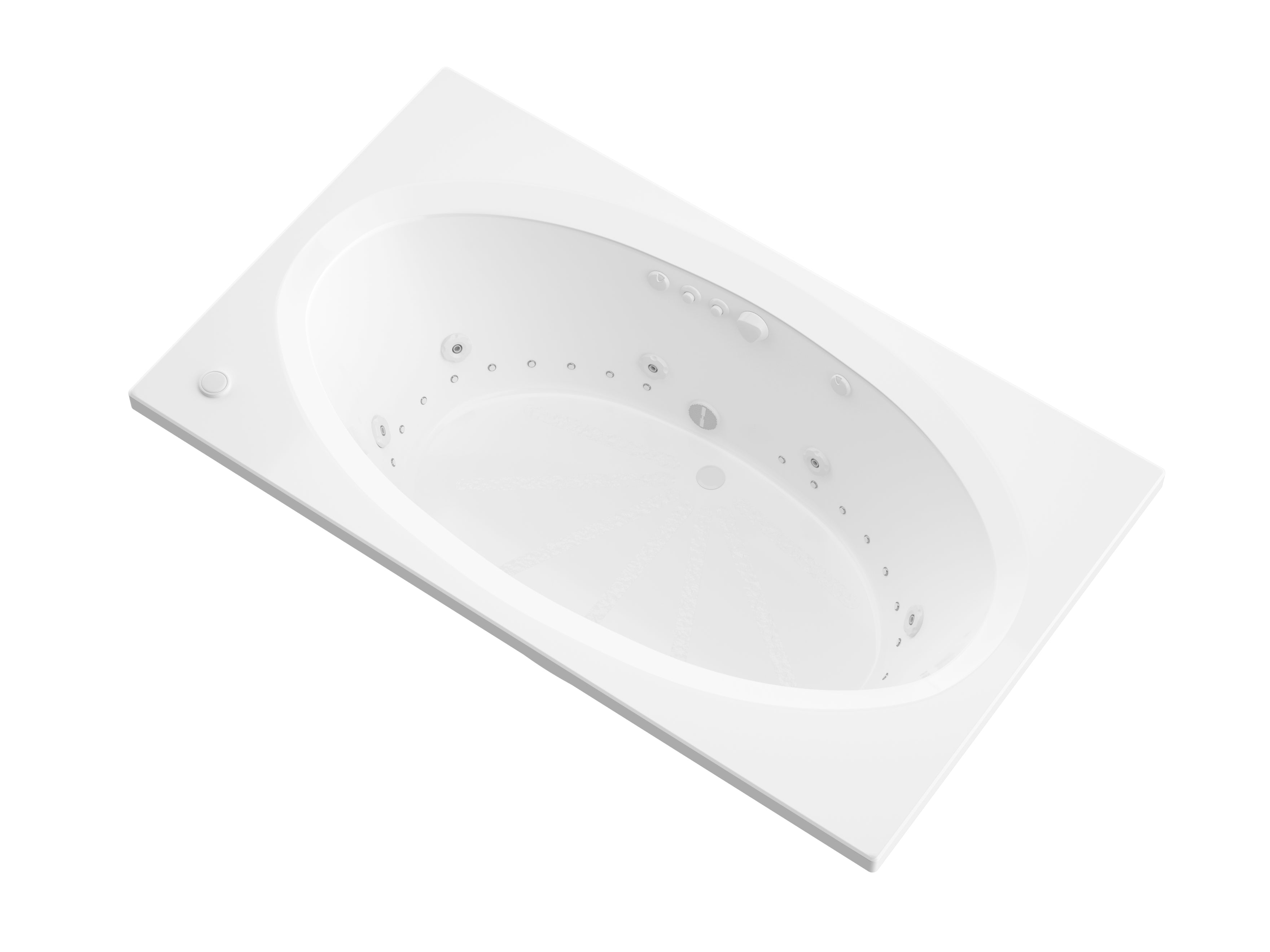Atlantis Whirlpools Vogue 42 x 72 Rectangular Air & Whirlpool