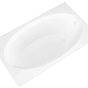 Atlantis Whirlpools Vogue 42 x 60 Rectangular Soaking Bathtub 4260VS