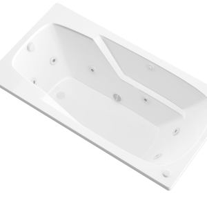 Atlantis Whirlpools Eros 36 x 60 Rectangular Whirlpool Jetted Bathtub